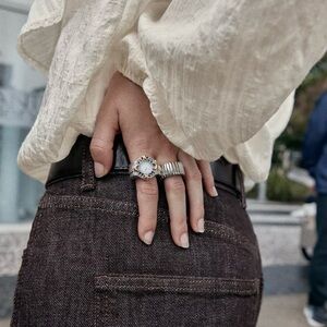 ZARA 2-PACK OF MESH WATCH RINGS